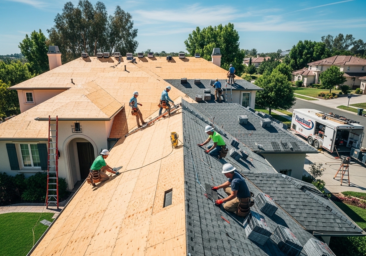 Full roof replacement