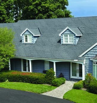 Home before reroofing