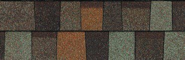 Aged Copper shingle sample