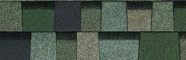 Evergreen Mist shingle sample