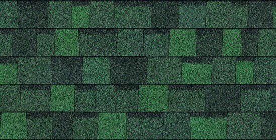 Chateau Green shingle sample