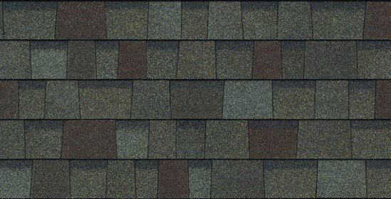 Driftwood shingle sample