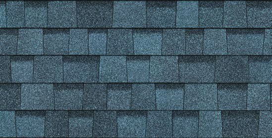 Harbor Blue shingle sample