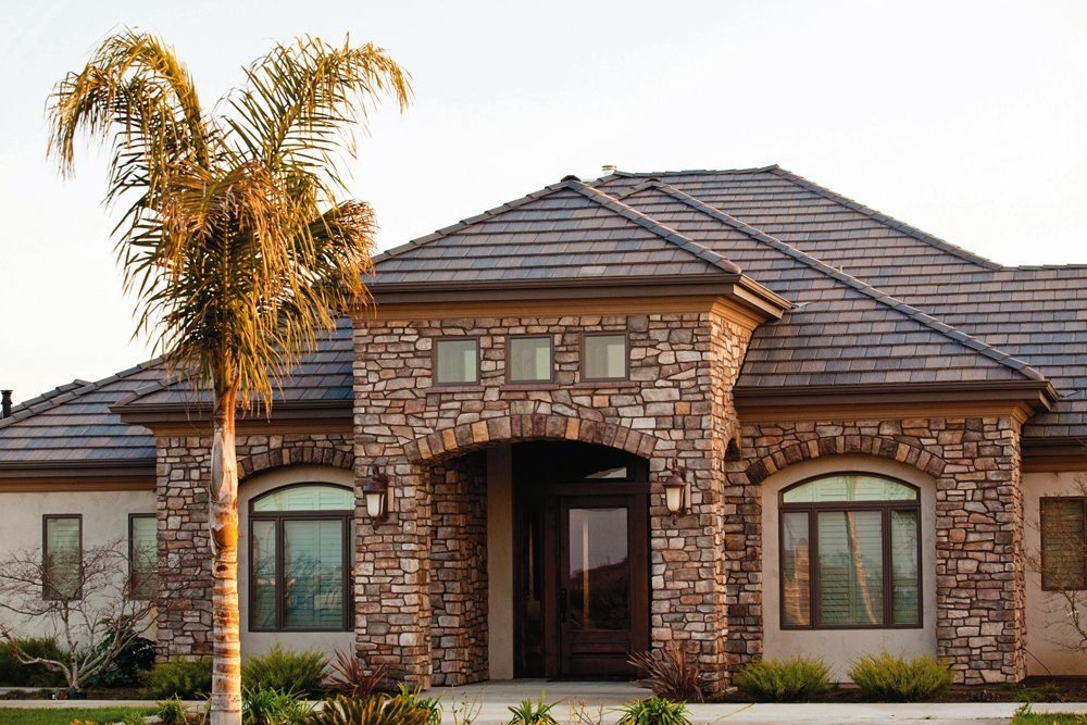 Hartford Slate in Charcoal Brown Blend