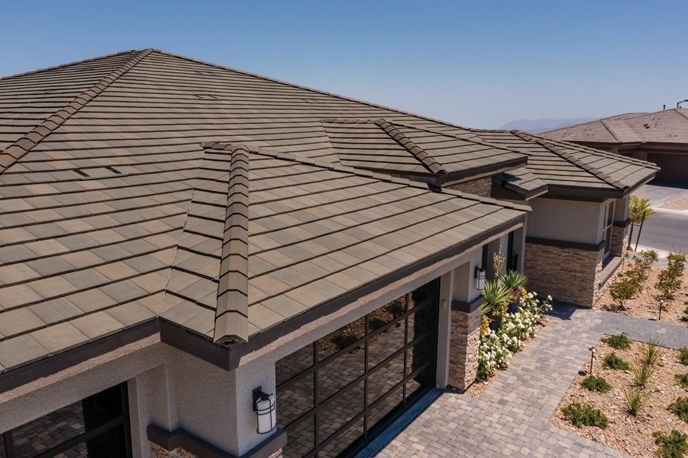 Saxony Slate in Brown Blend