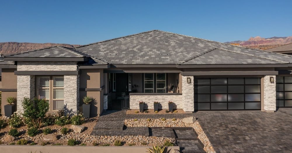 Saxony Slate in Stone Mountain Blend